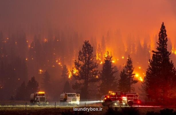 دود آتش سوزی های آمریكا به اروپا رسید