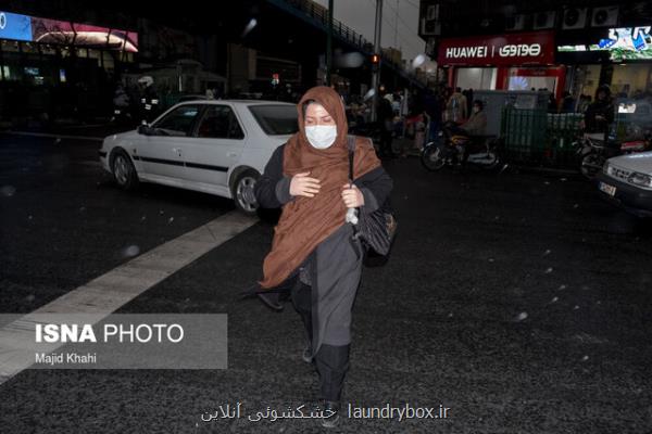 بارش شدید در ۱۰ استان