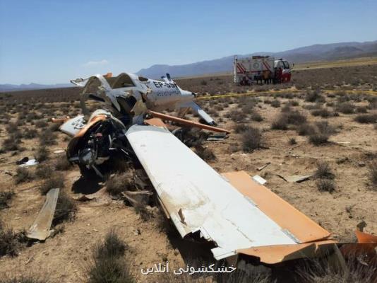 دو كشته در پی سقوط هواپیمای آموزشی در گرمه
