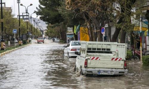 اخطار هواشناسی احتمال آبگرفتگی معابر در ۱۳ استان