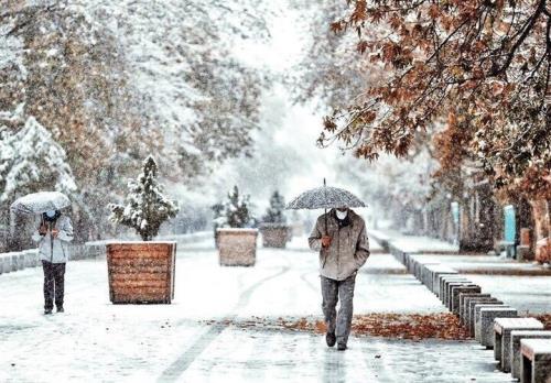 پیشبینی بارش برف در تهران