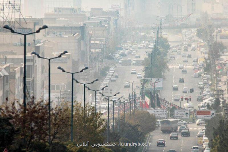 هوای تهران در وضعیت زرد