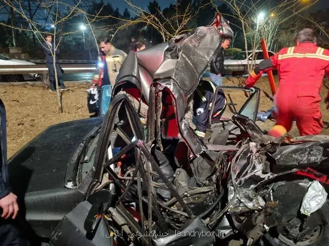 تصادف مرگبار کامیون و پراید در تهران
