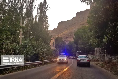 انسداد جاده کرج - چالوس و آزاد راه تهران - شمال