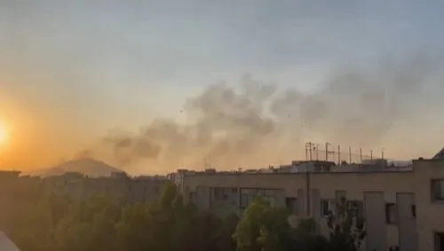شنیده شدن صدای انفجار در شرق تهران