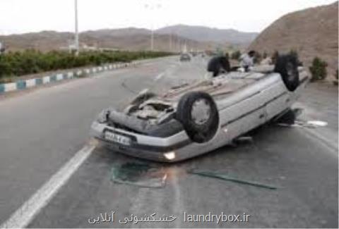 صدمه دیدگی ۱۱ نفر به دنبال برخورد مینی بوس و پژو