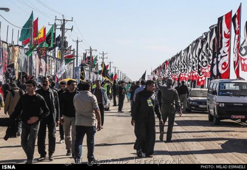 حضور ۱۳۵۰ نیروی خدماتی شهرداری تهران در مراسم اربعین