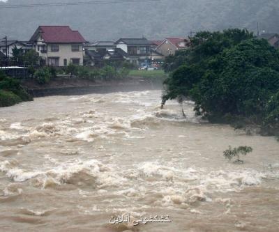 رانش مرگبار زمین به دنبال بارندگی های سیل آسای ژاپن