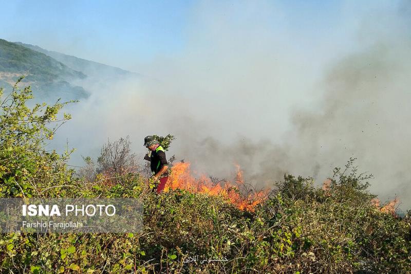 گزارش نهایی استاندار آذربایجان شرقی درباره آتش در جنگل های ارسباران