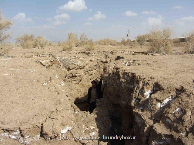 چرا فرونشست های جنوب سمنان اطراف تاغ زارهاست؟