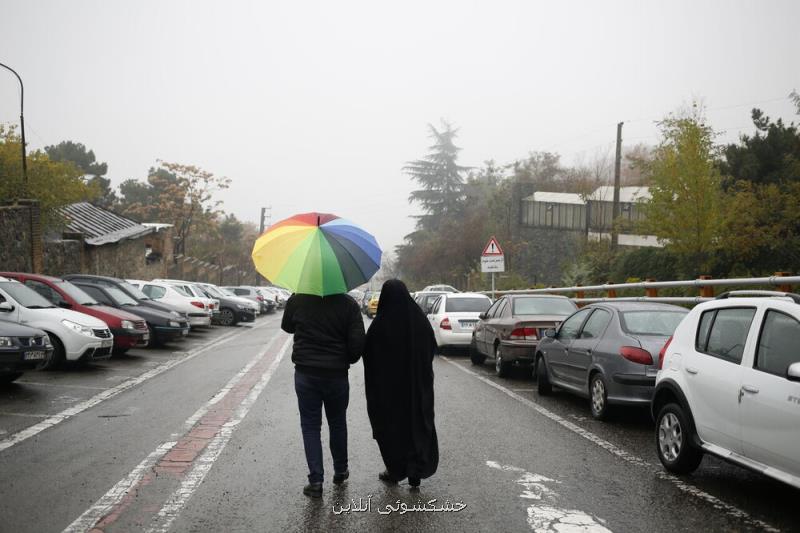 بارش ها در استان های مختلف شدیدتر می شود سرما در تهران