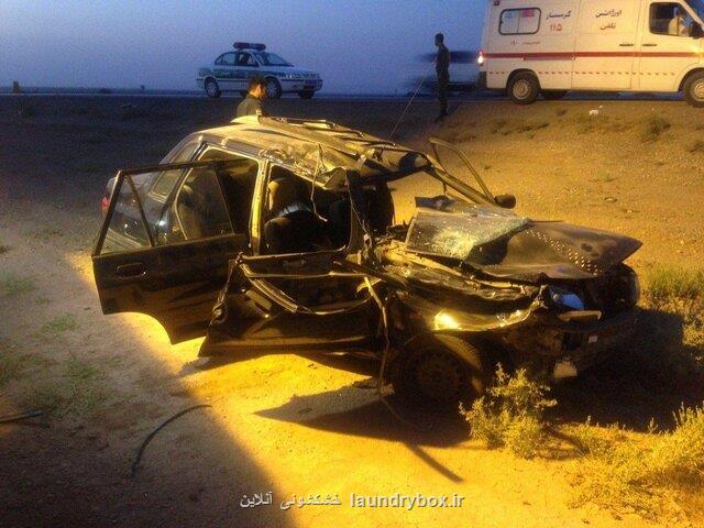 مرگ 2 نفر براثر حریق خودرو در شیراز