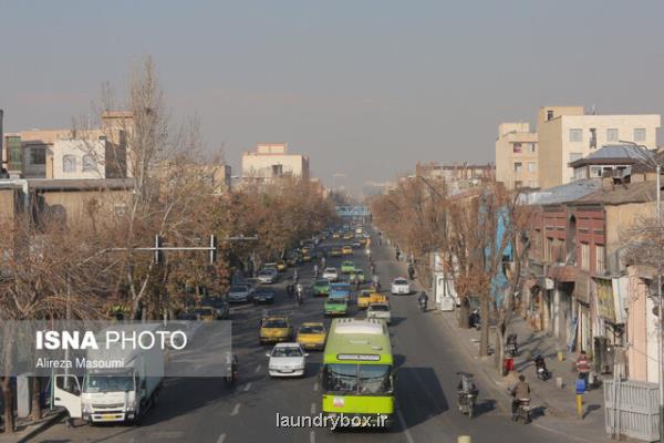 اطلاعیه هواشناسی به دنبال آلودگی هوا در پنج استان كشور