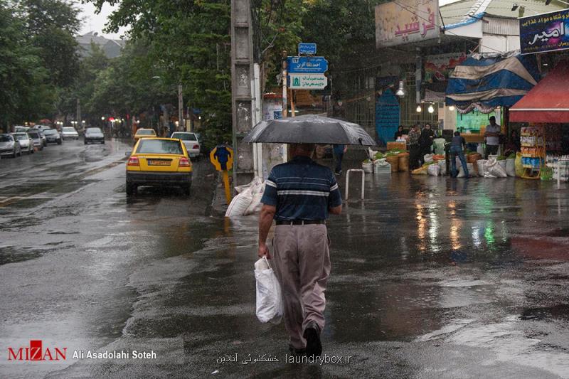 امروز و فردا در كدام مناطق ایران باران می بارد؟