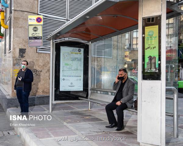 برخورد با رانندگان اتوبوسی كه از ماسك استفاده نمی كنند