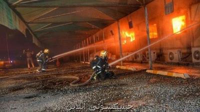 حریق ایستگاه قطار حرمین عربستان مهار گشت